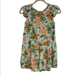 Haley & the Hound blouse fit and flare style floral print size  XSmall